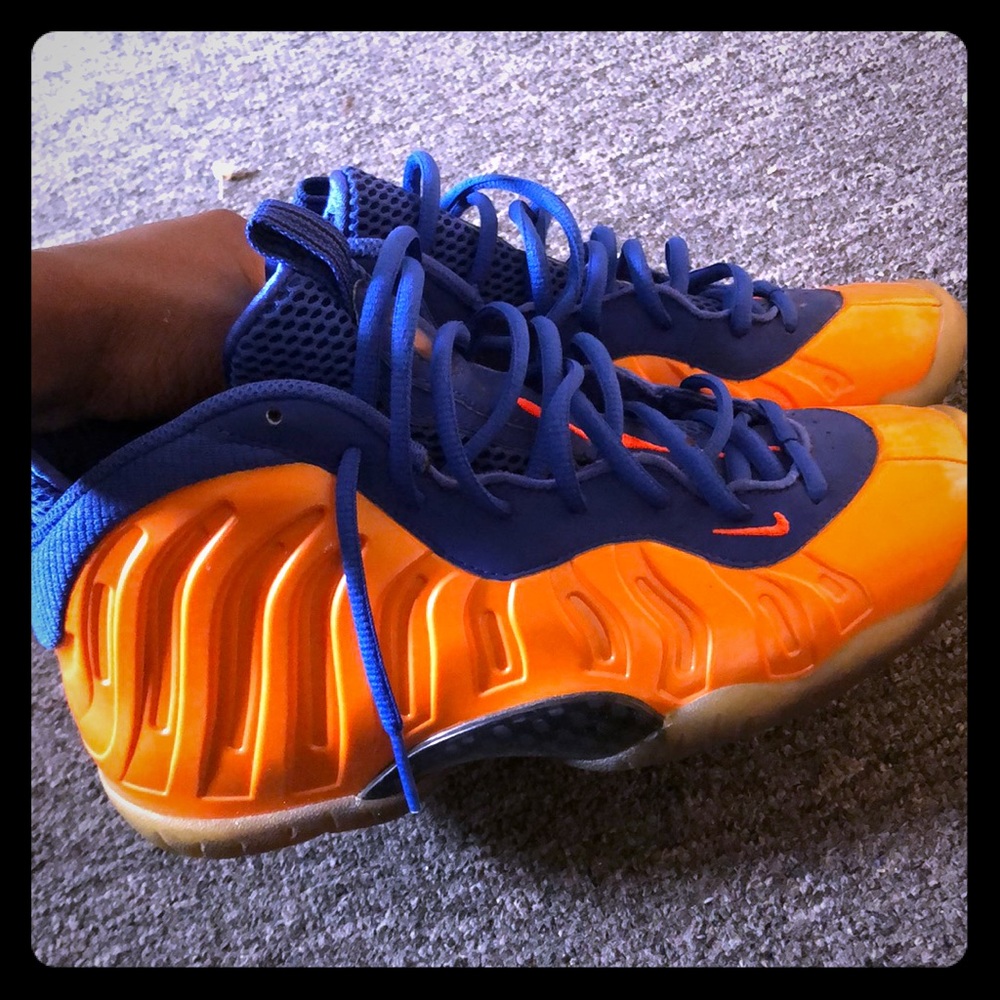 Orange/ Blue Foamposite